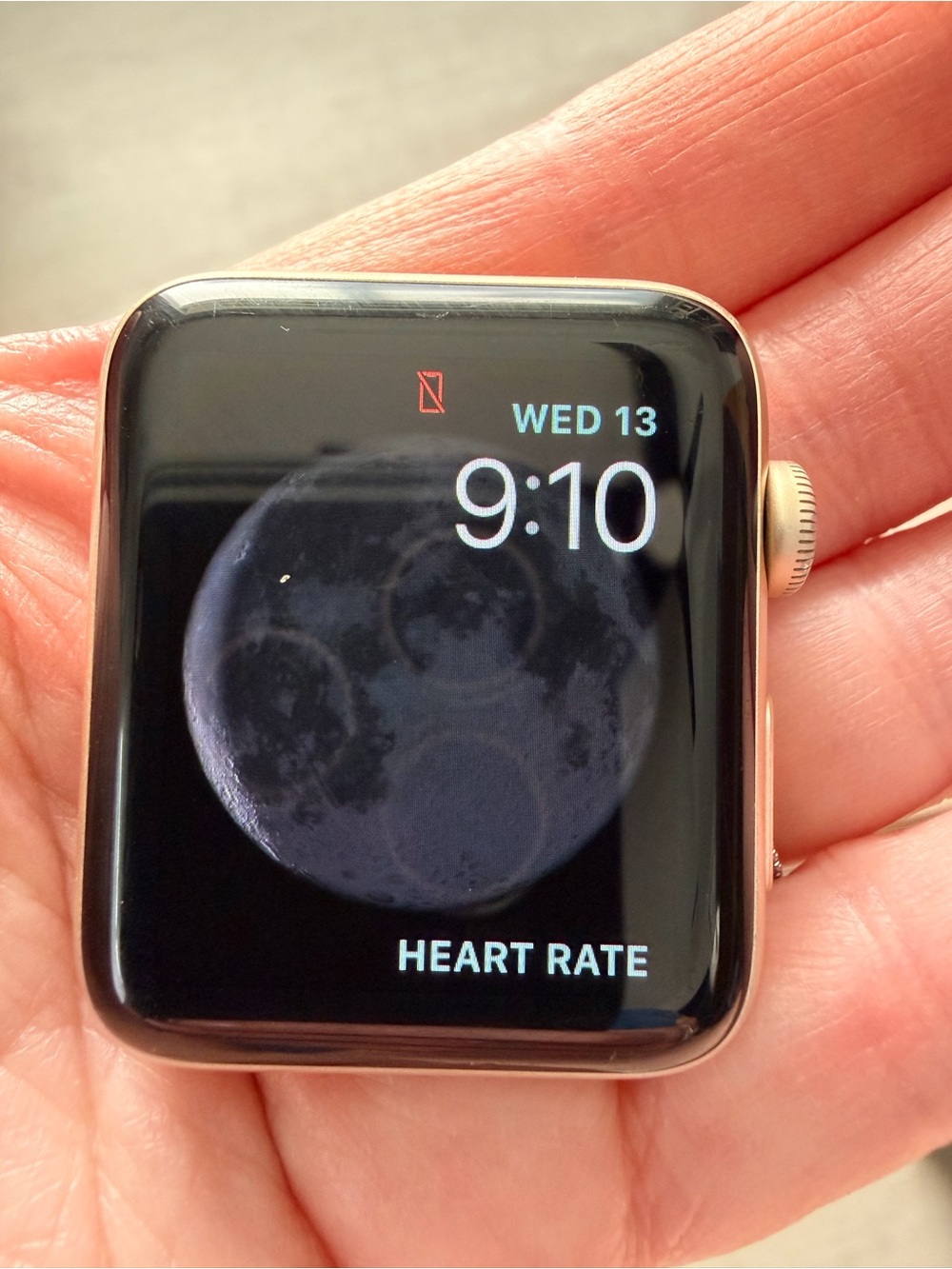 Apple Watch Series 2 Aluminum 42MM GPS WR-50M ION-X Glass Ceramic in Gold